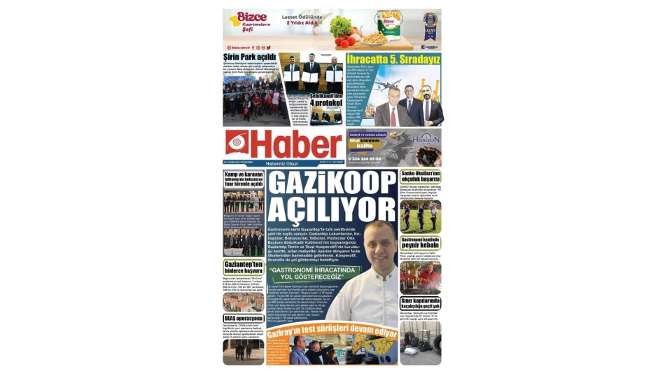 GAZİKOOP AÇILIYOR